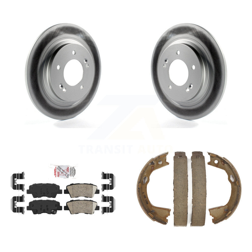 Transit Auto KGA-106733 Disc Brake Kit for 2015-2017 Hyundai Azera, Hyundai Sonata - Rear