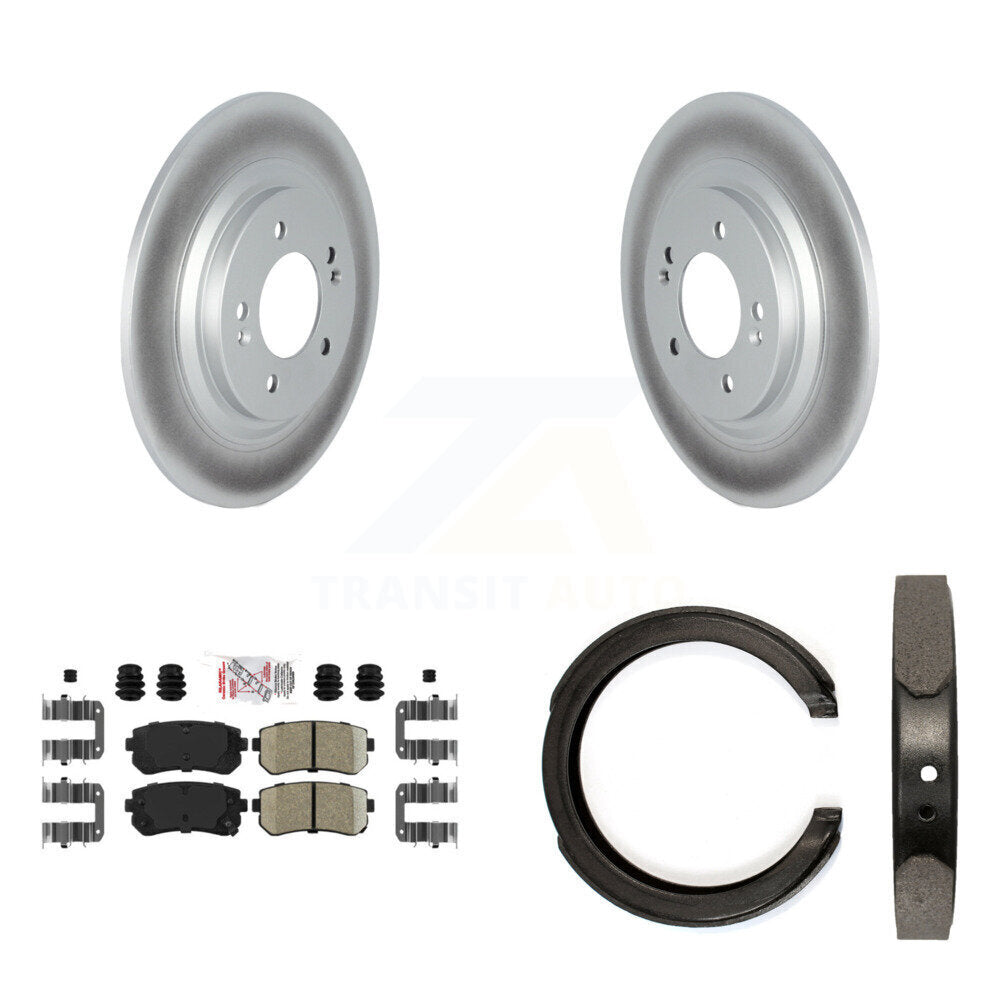 Transit Auto KGA-106734 Disc Brake Kit for 2017 Kia Cadenza - Rear