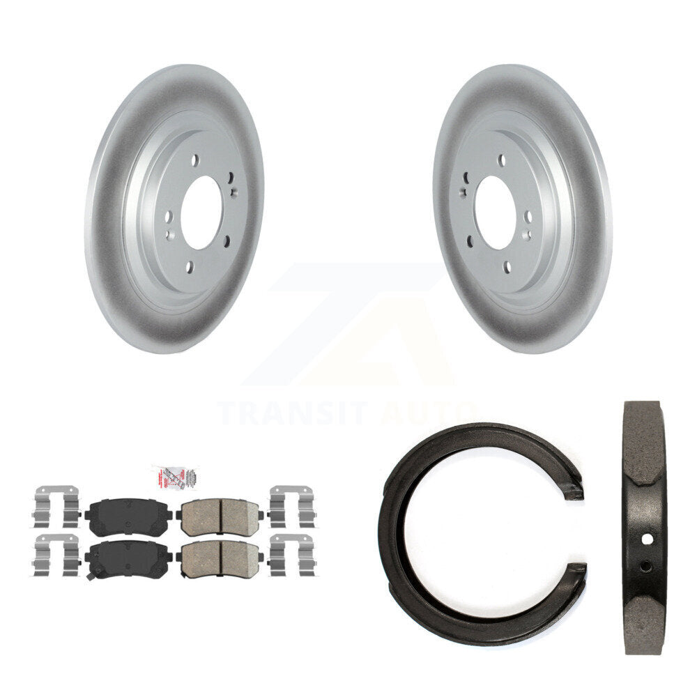 Transit Auto KGA-106735 Disc Brake Kit for 2017 Kia Cadenza - Rear