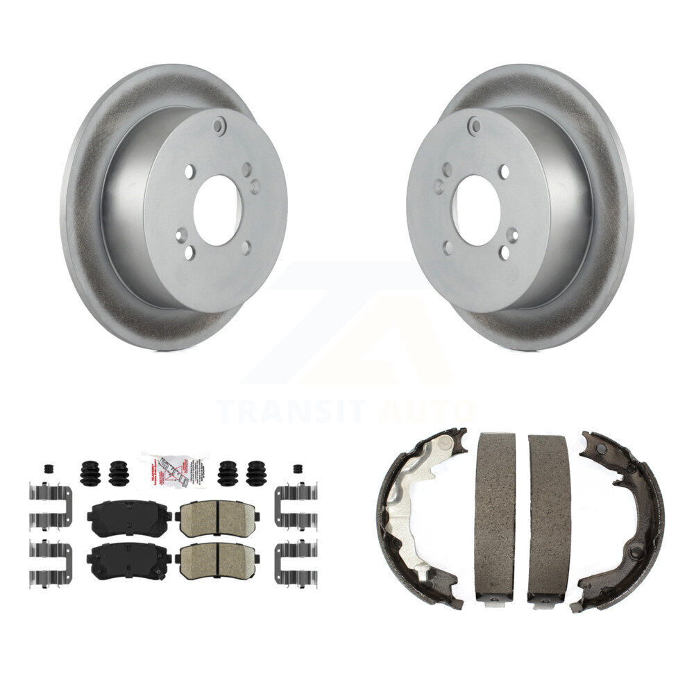 Transit Auto KGA-106736 Disc Brake Kit for 2006-2007 Hyundai Accent, Kia Rio, Kia Rio5 - Rear