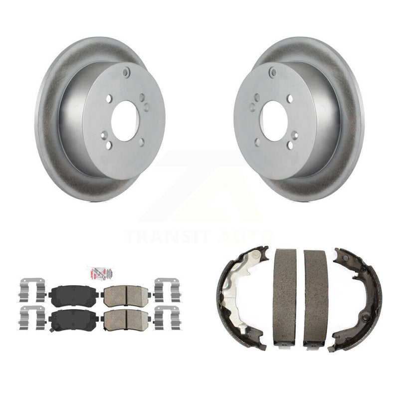 Transit Auto KGA-106737 Disc Brake Kit for 2006-2007 Hyundai Accent, Kia Rio, Kia Rio5 - Rear