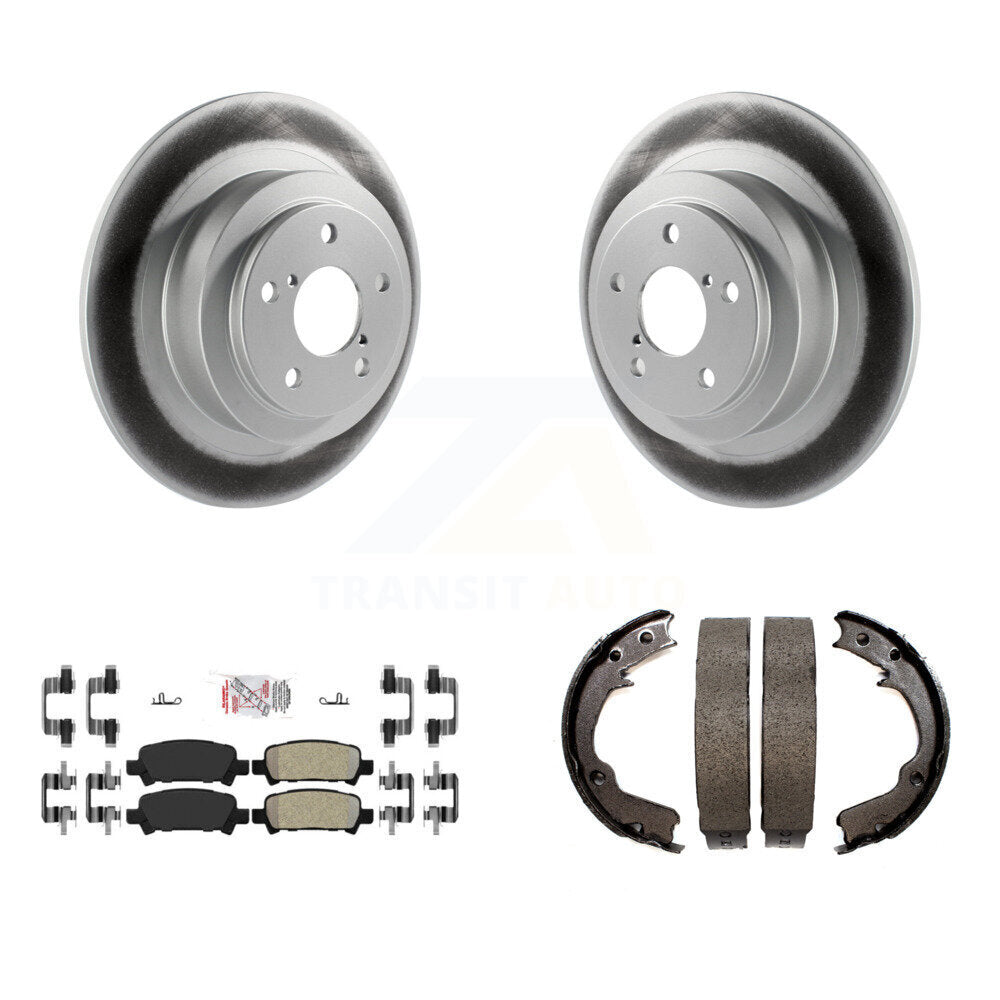 Transit Auto KGA-106741 Disc Brake Kit for 2000 Subaru Legacy - Rear