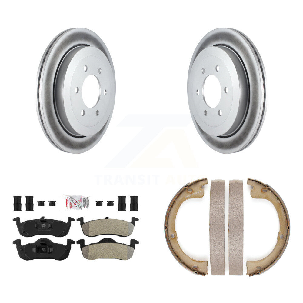 Transit Auto KGA-106749 Disc Brake Kit for 2007-2017 Ford Expedition, Lincoln Navigator - Rear