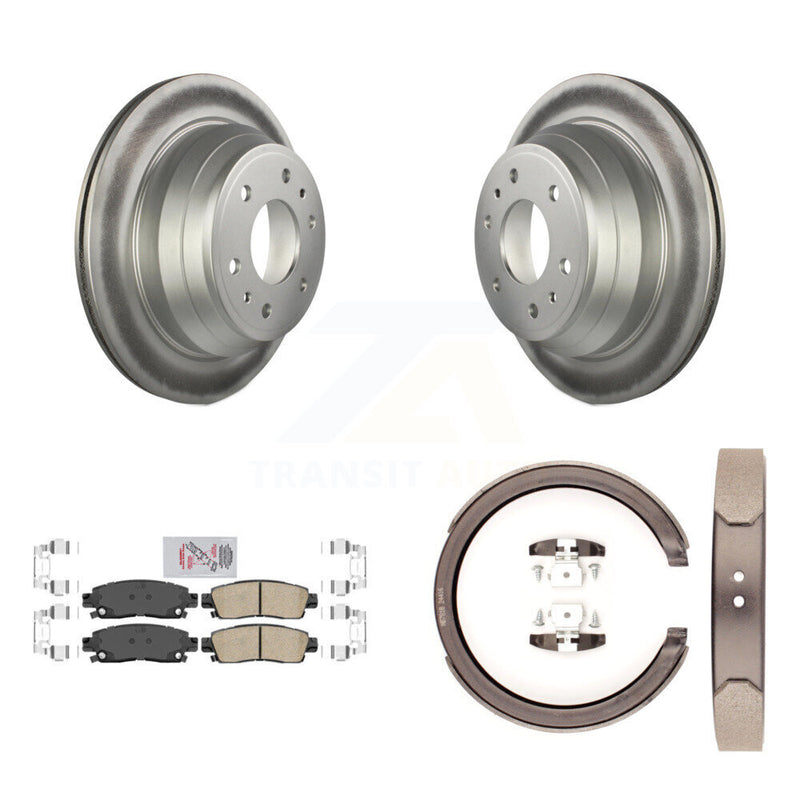Transit Auto KGA-106757 Disc Brake Kit for 2002-2009 Saab 9-7x, Buick Rainier and More - Rear