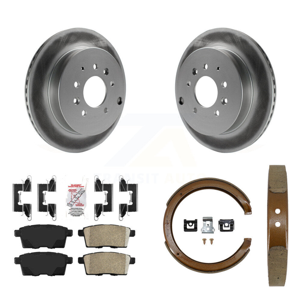 Transit Auto KGA-106763 Disc Brake Kit for 2007-2012 Ford Edge, Lincoln MKX, Mazda CX-7 - Rear