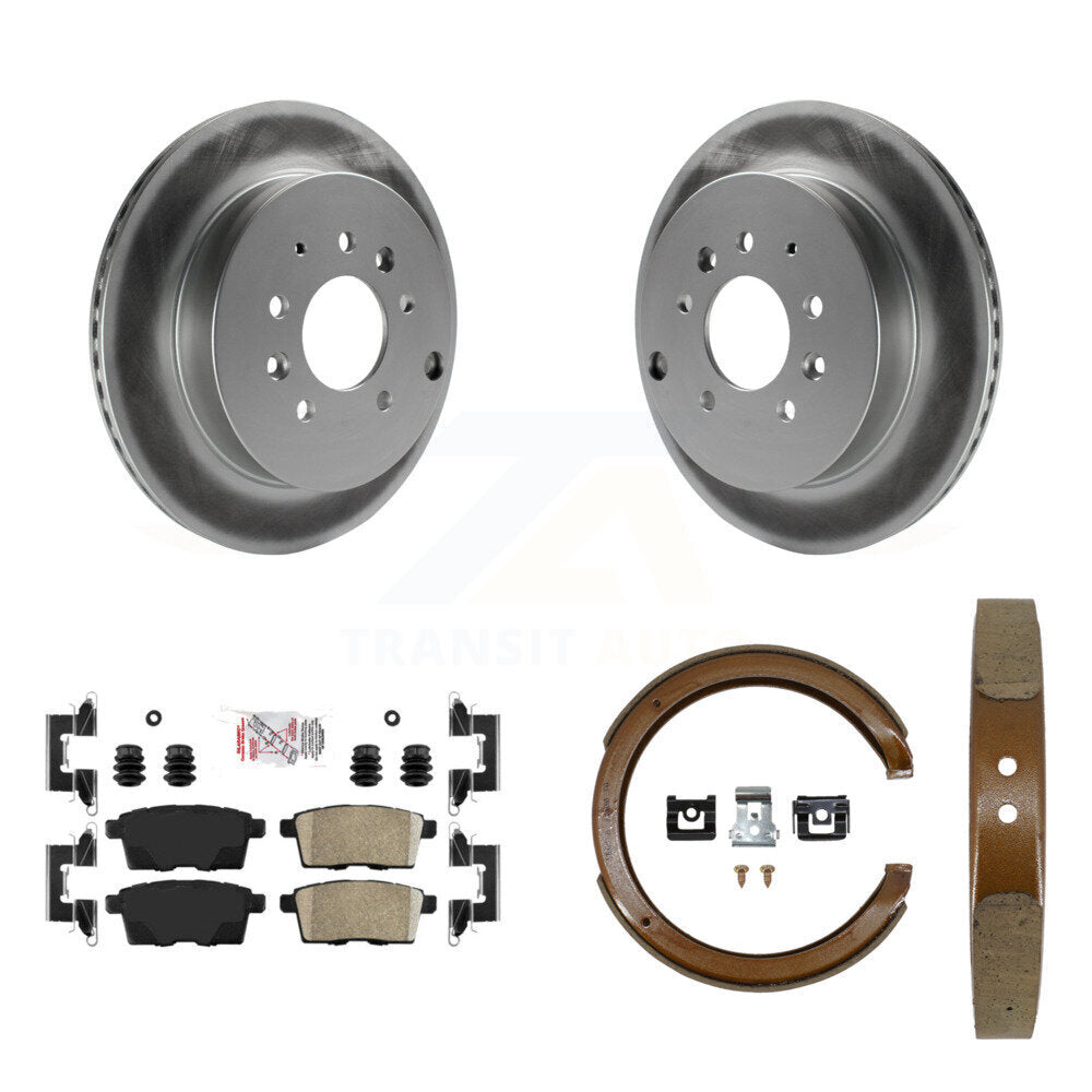 Transit Auto KGA-106764 Disc Brake Kit for 2007-2012 Ford Edge, Lincoln MKX, Mazda CX-7 - Rear
