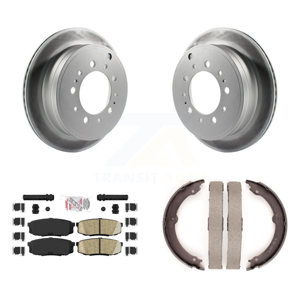 Transit Auto KGA-106766 Disc Brake Kit for 2007-2021 Lexus LX570, Toyota Land Cruiser and More - Rear
