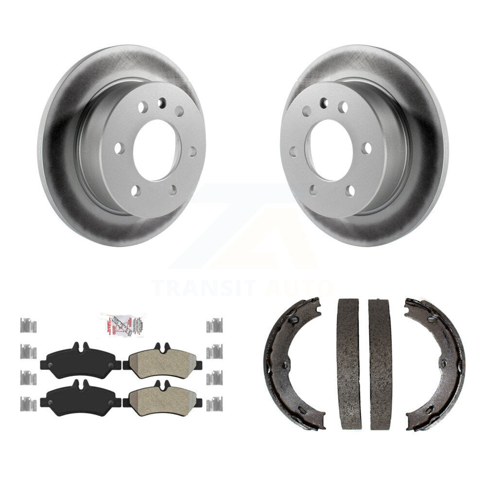Transit Auto KGA-106767 Disc Brake Kit for 2007-2018 Mercedes-Benz Sprinter 2500, Dodge Sprinter 2500 and More - Rear
