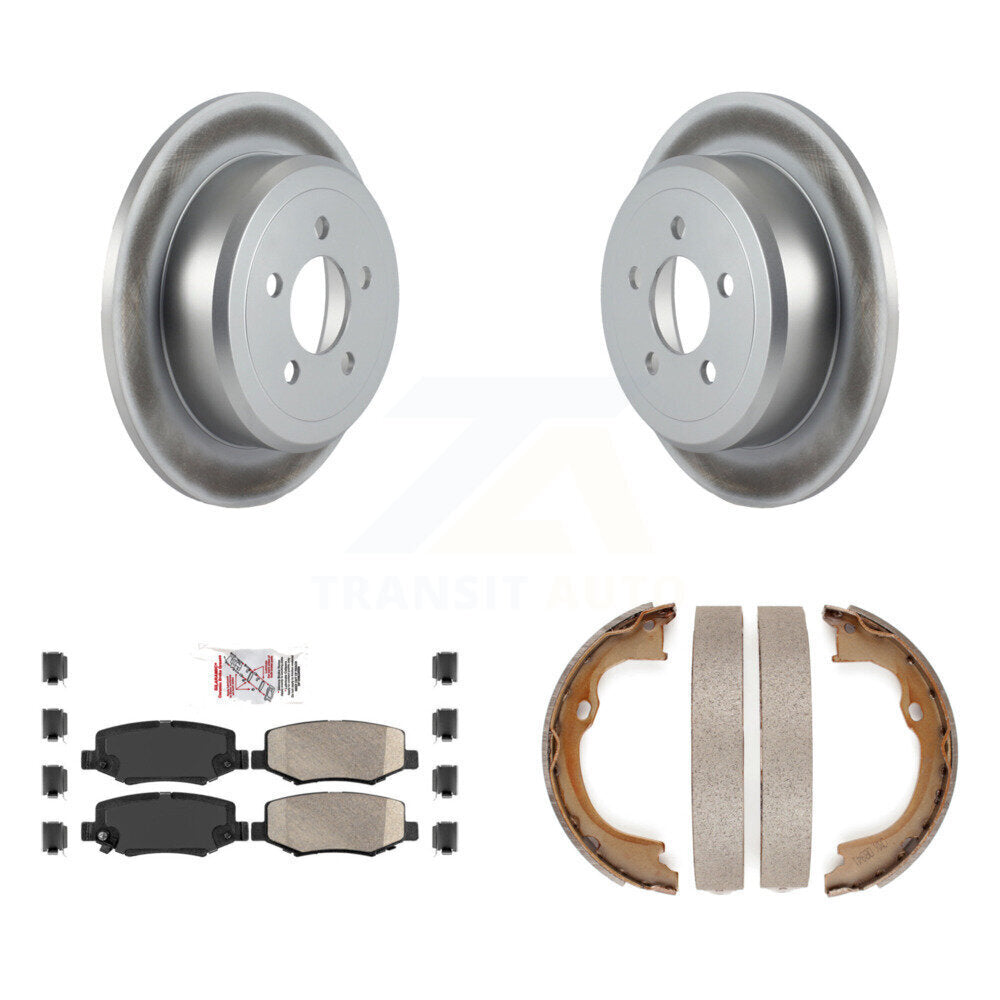 Transit Auto KGA-106769 Disc Brake Kit for 2007-2012 Jeep Liberty, Dodge Nitro - Rear