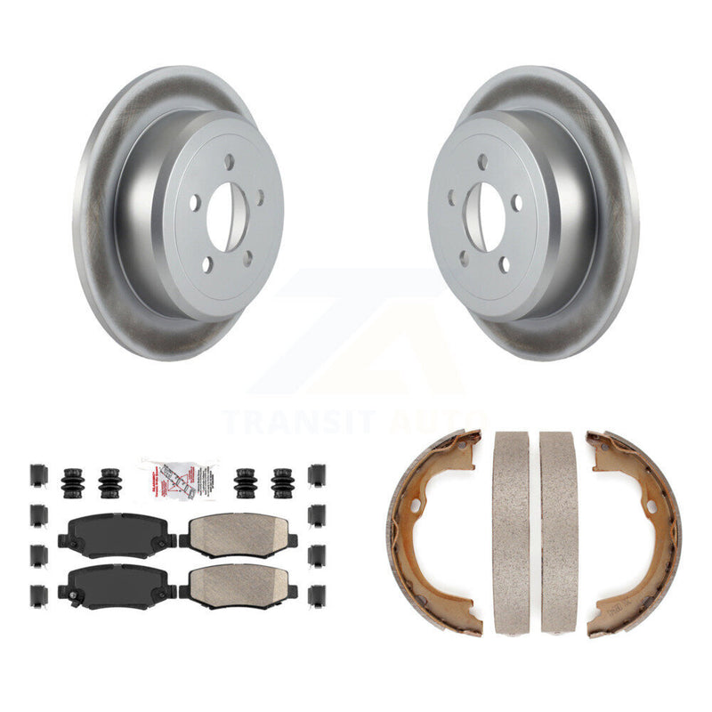 Transit Auto KGA-106770 Disc Brake Kit for 2007-2012 Jeep Liberty, Dodge Nitro - Rear