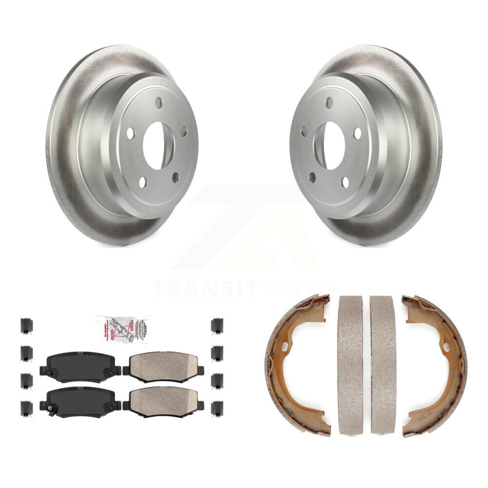 Transit Auto KGA-106771 Disc Brake Kit for 2007-2018 Jeep Wrangler JK, Jeep Wrangler - Rear