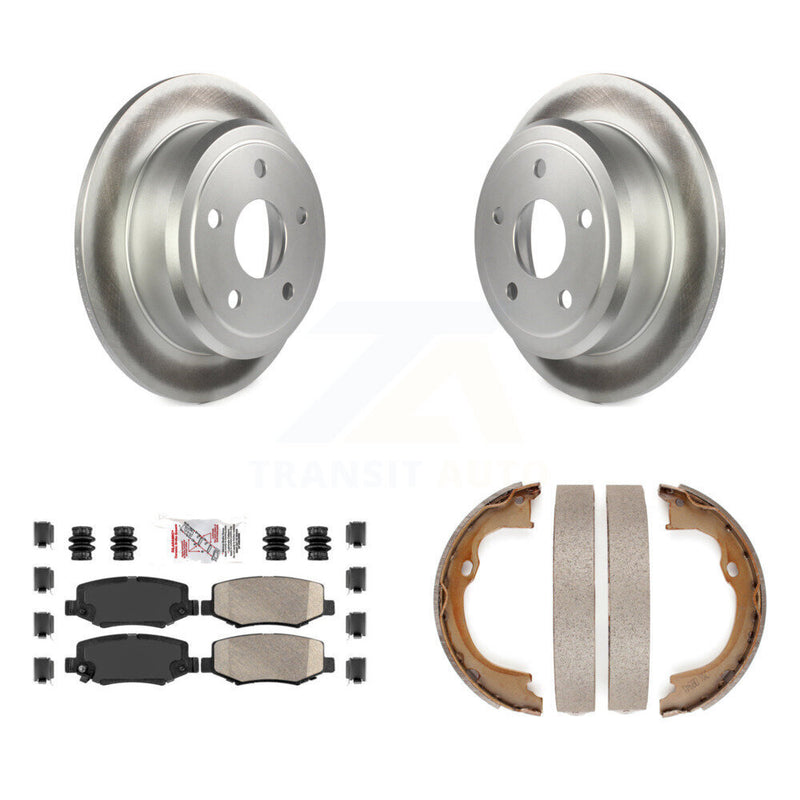Transit Auto KGA-106772 Disc Brake Kit for 2007-2018 Jeep Wrangler JK, Jeep Wrangler - Rear