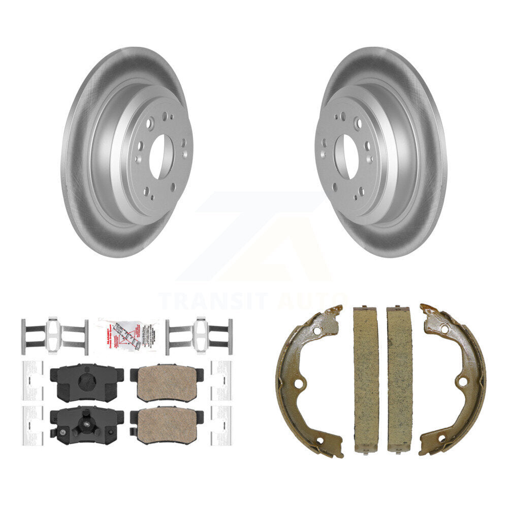 Transit Auto KGA-106773 Disc Brake Kit for 2010-2015 Honda Crosstour, Honda Accord Crosstour - Rear