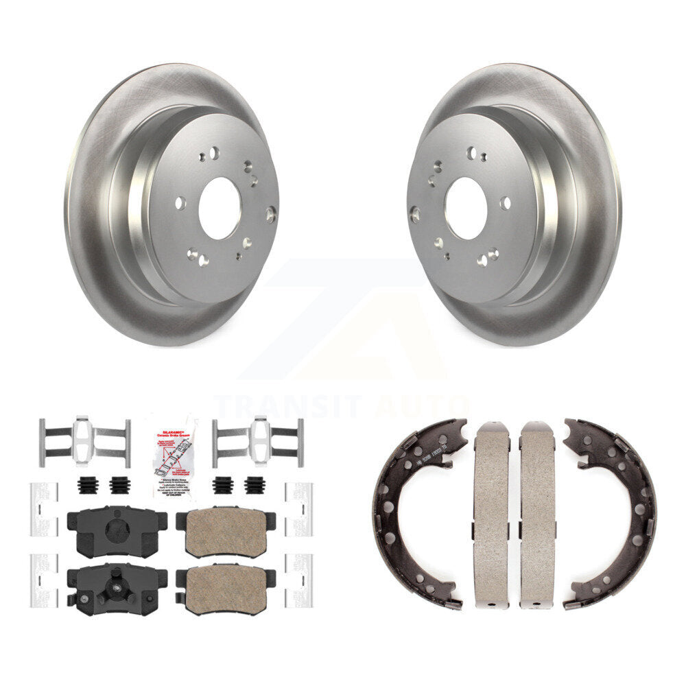 Transit Auto KGA-106776 Disc Brake Kit for 2007-2018 Acura RDX, Honda CR-V - Rear