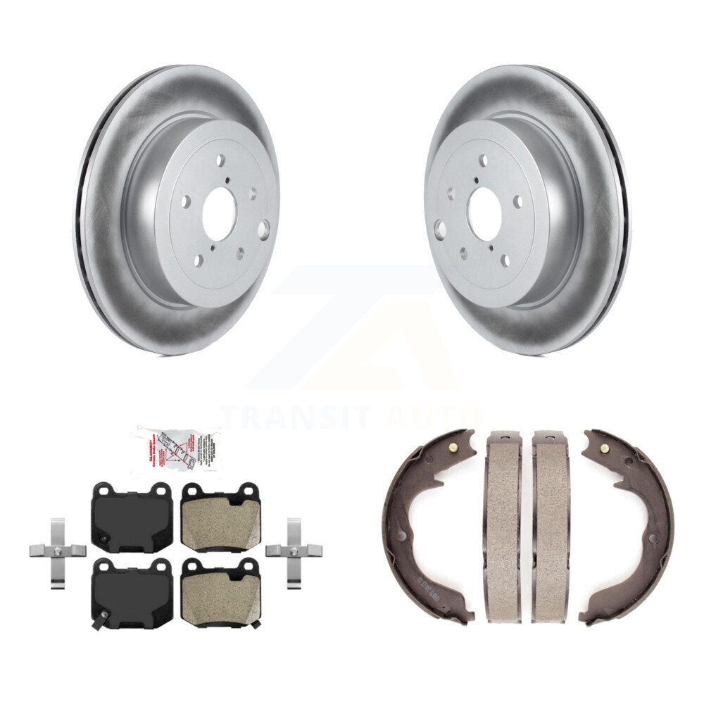 Transit Auto KGA-106783 Disc Brake Kit for 2009-2014 Subaru Impreza - Rear