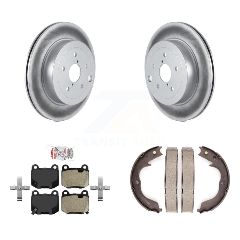 Transit Auto KGA-106783 Disc Brake Kit for 2009-2014 Subaru Impreza - Rear