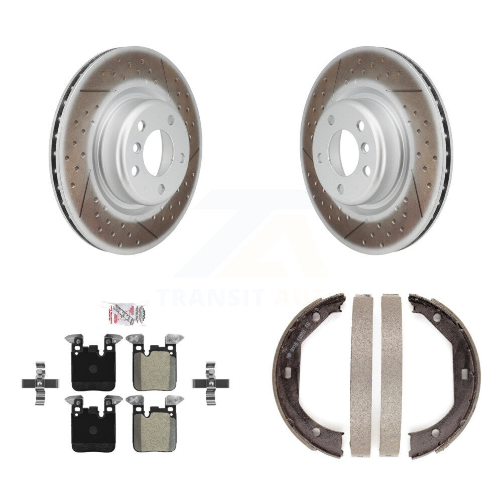Transit Auto KGA-106785 Disc Brake Kit for 2012-2018 BMW 320i xDrive, BMW 428i, BMW 328i - Rear