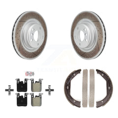 Transit Auto KGA-106785 Disc Brake Kit for 2012-2018 BMW 320i xDrive, BMW 428i, BMW 328i - Rear
