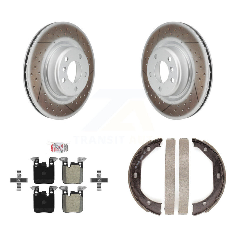 Transit Auto KGA-106785 Disc Brake Kit for 2012-2018 BMW 320i xDrive, BMW 428i, BMW 328i - Rear