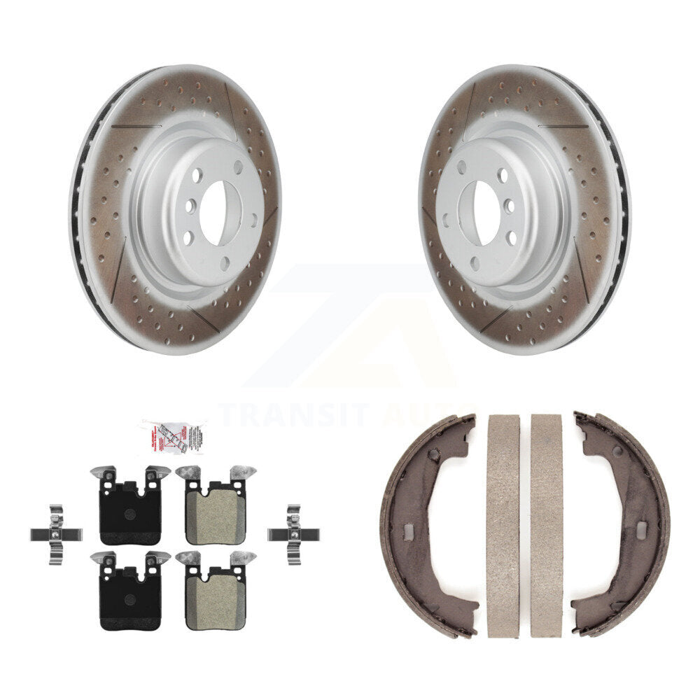Transit Auto KGA-106787 Disc Brake Kit for 2012-2020 BMW 230i, BMW 230i xDrive and More - Rear