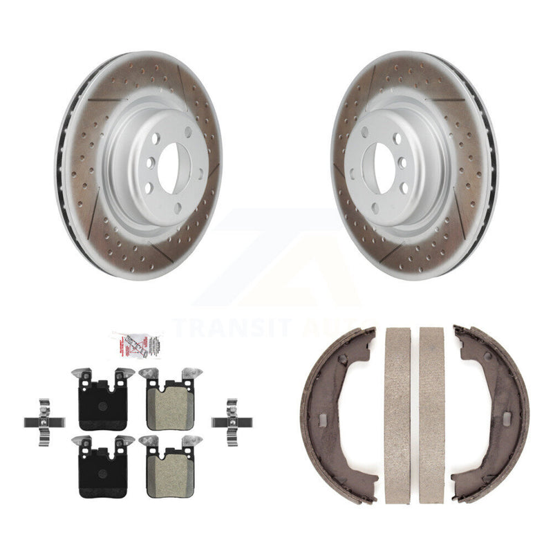 Transit Auto KGA-106787 Disc Brake Kit for 2012-2020 BMW 230i, BMW 230i xDrive and More - Rear