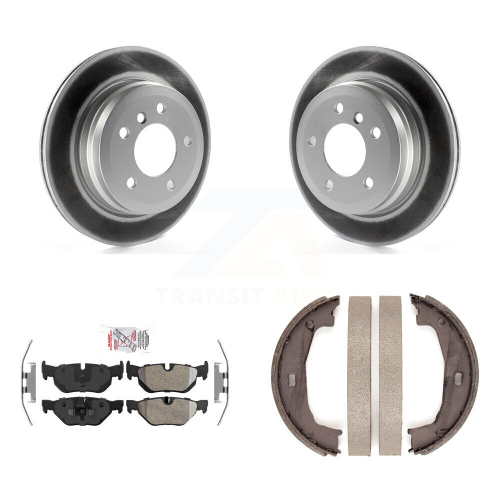 Transit Auto KGA-106788 Disc Brake Kit for 2012 BMW 328i - Rear