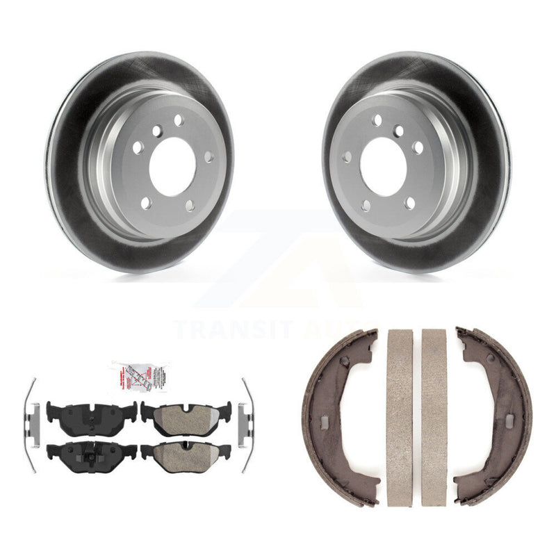 Transit Auto KGA-106788 Disc Brake Kit for 2012 BMW 328i - Rear