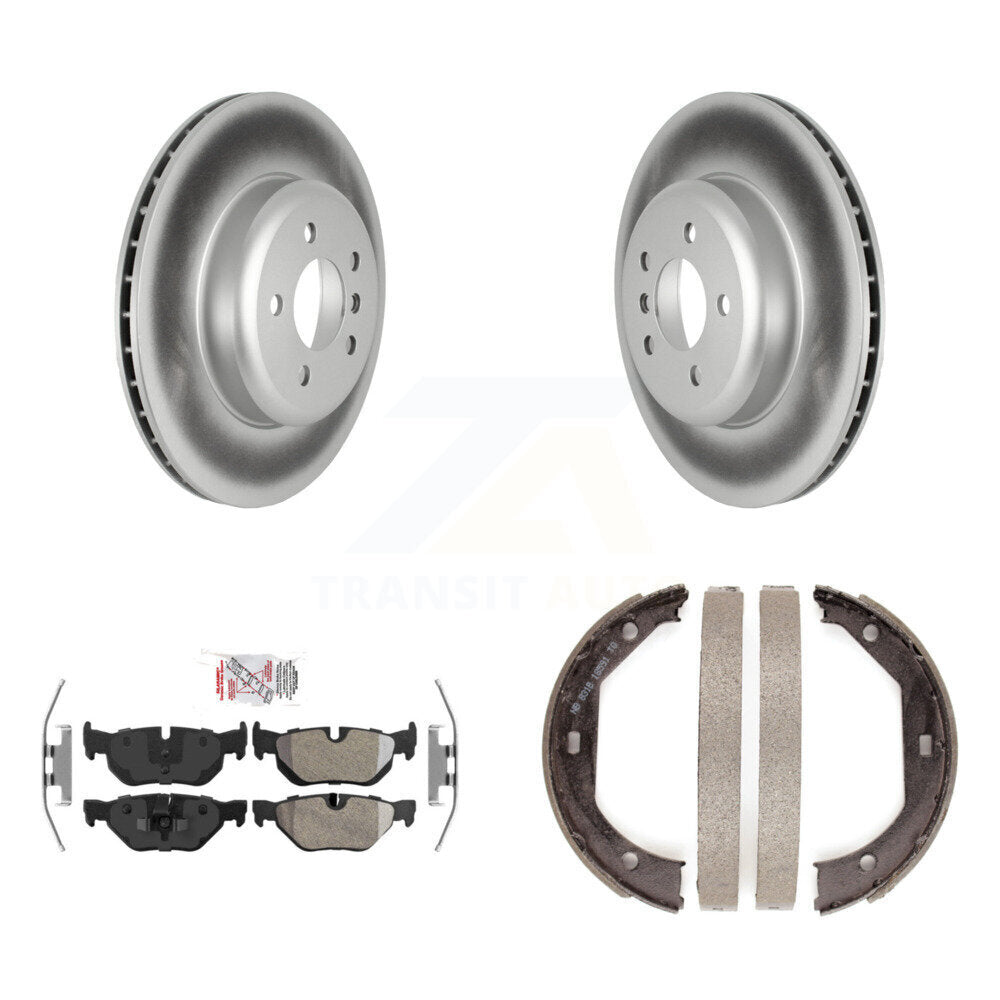 Transit Auto KGA-106792 Disc Brake Kit for 2013 BMW 328i xDrive - Rear