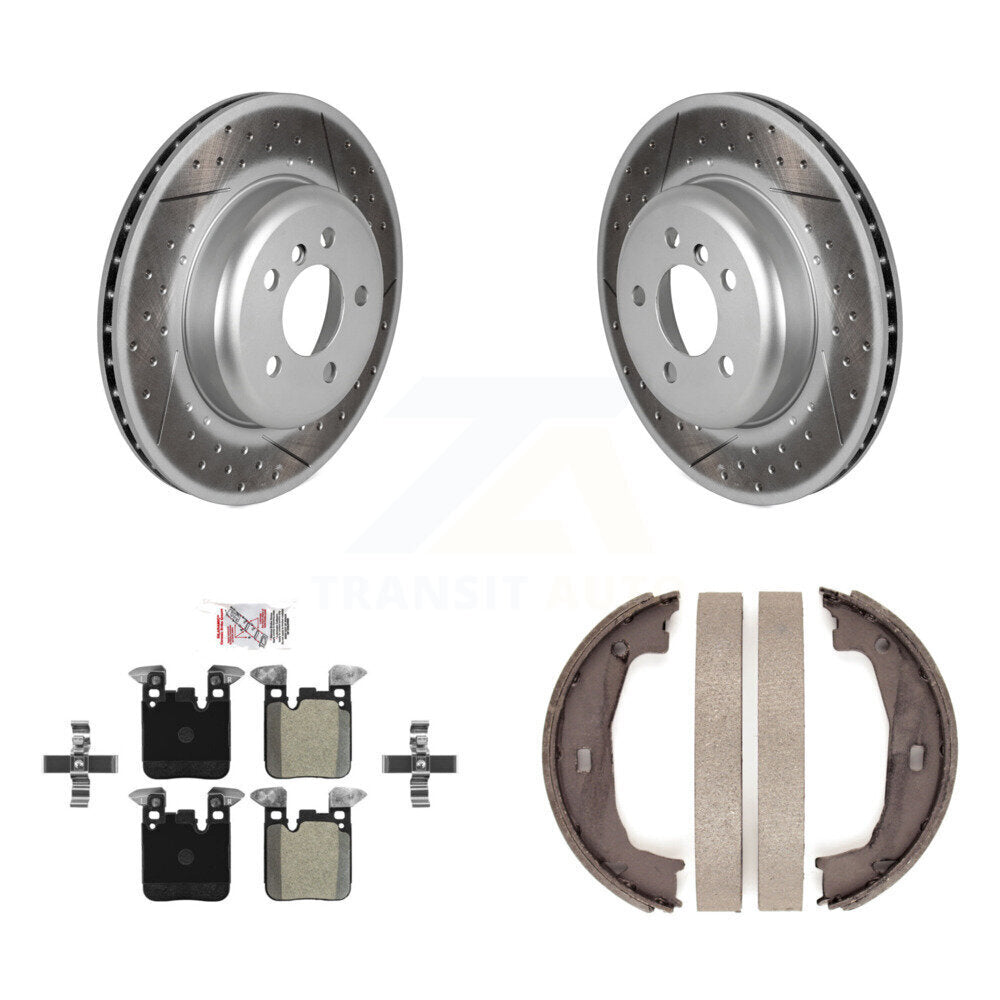 Transit Auto KGA-106796 Disc Brake Kit for 2014-2016 BMW 328i, BMW 428i xDrive - Rear
