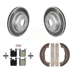 Transit Auto KGA-106796 Disc Brake Kit for 2014-2016 BMW 328i, BMW 428i xDrive - Rear
