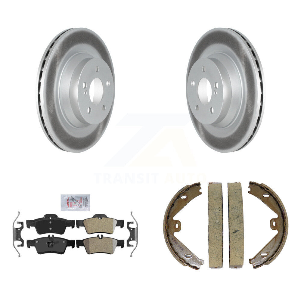 Transit Auto KGA-106817 Disc Brake Kit for 2010-2018 Mercedes-Benz CLS550, Mercedes-Benz E550 - Rear