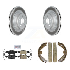 Transit Auto KGA-106817 Disc Brake Kit for 2010-2018 Mercedes-Benz CLS550, Mercedes-Benz E550 - Rear