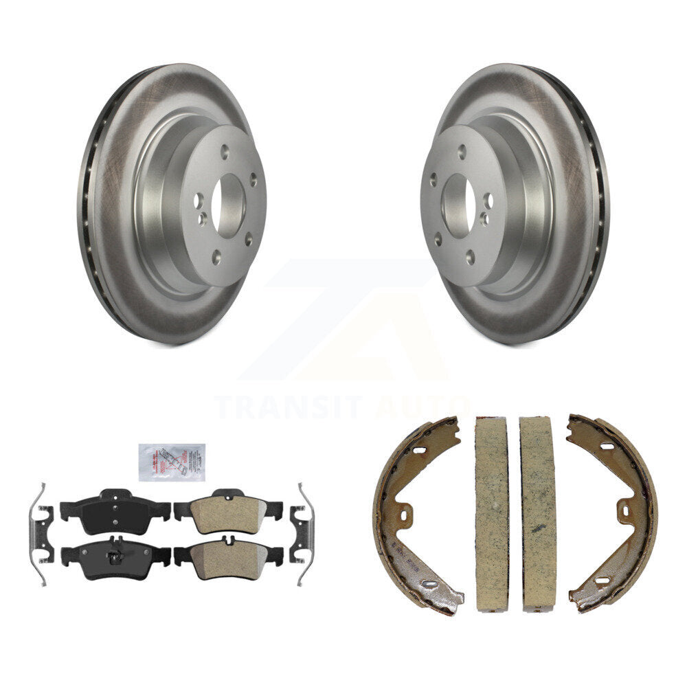 Transit Auto KGA-106818 Disc Brake Kit for 2010-2016 Mercedes-Benz E350, Mercedes-Benz E400, Mercedes-Benz CLS400 - Rear
