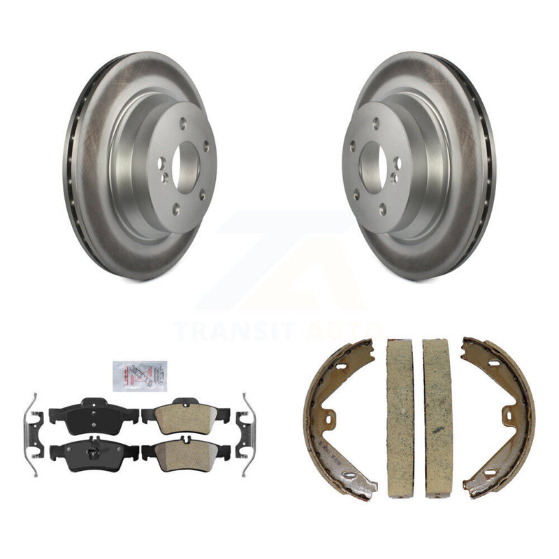 Transit Auto KGA-106818 Disc Brake Kit for 2010-2016 Mercedes-Benz E350, Mercedes-Benz E400, Mercedes-Benz CLS400 - Rear