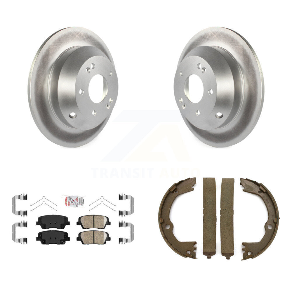 Transit Auto KGA-106829 Disc Brake Kit for 2014-2019 Hyundai Santa Fe XL, Hyundai Santa Fe and More - Rear