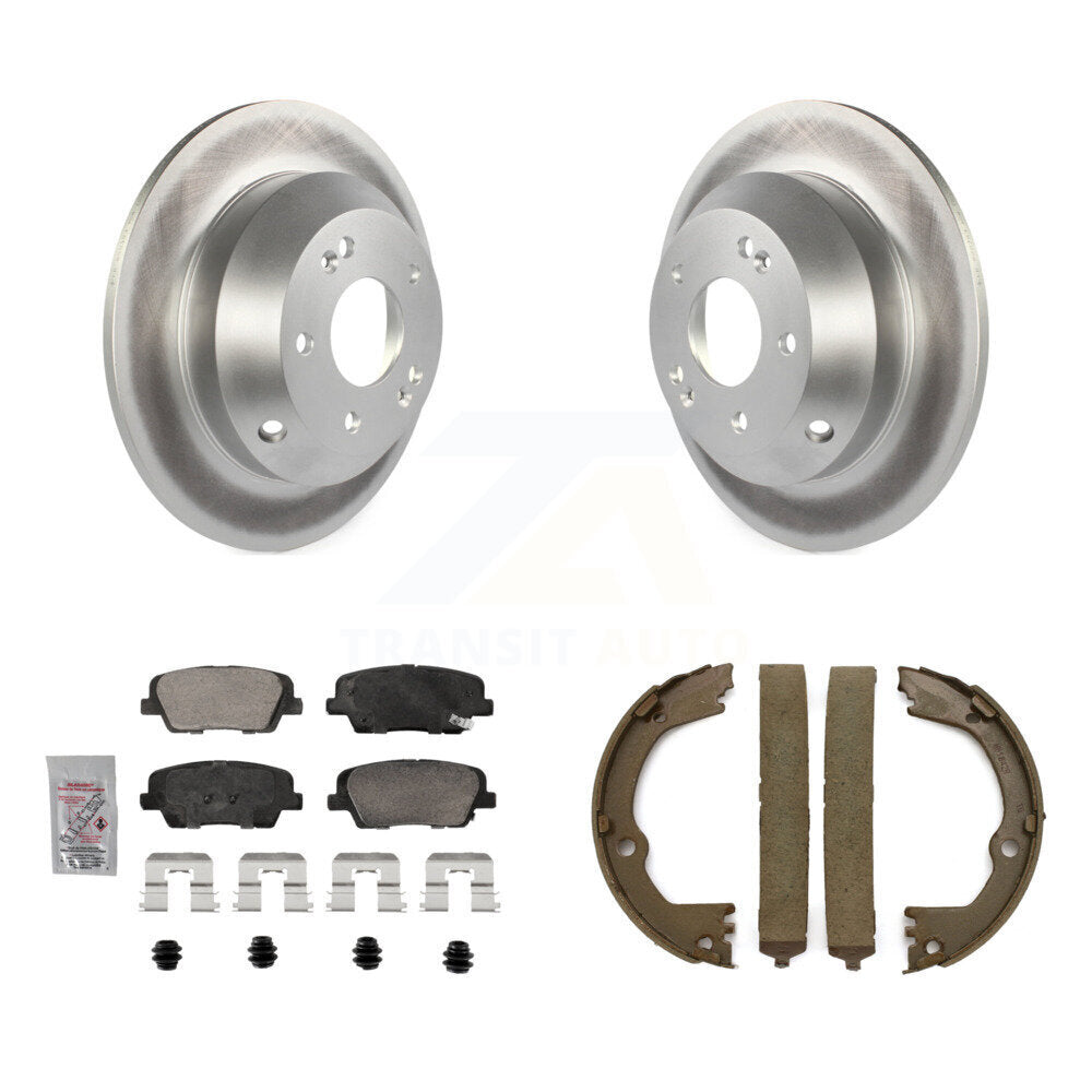 Transit Auto KGA-106831 Disc Brake Kit for 2013-2016 Hyundai Santa Fe XL, Kia Sorento and More - Rear
