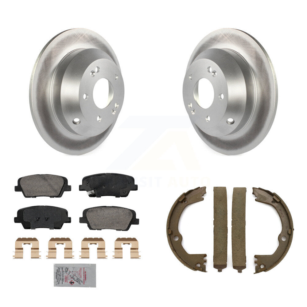 Transit Auto KGA-106832 Disc Brake Kit for 2013-2016 Hyundai Santa Fe XL, Kia Sorento and More - Rear