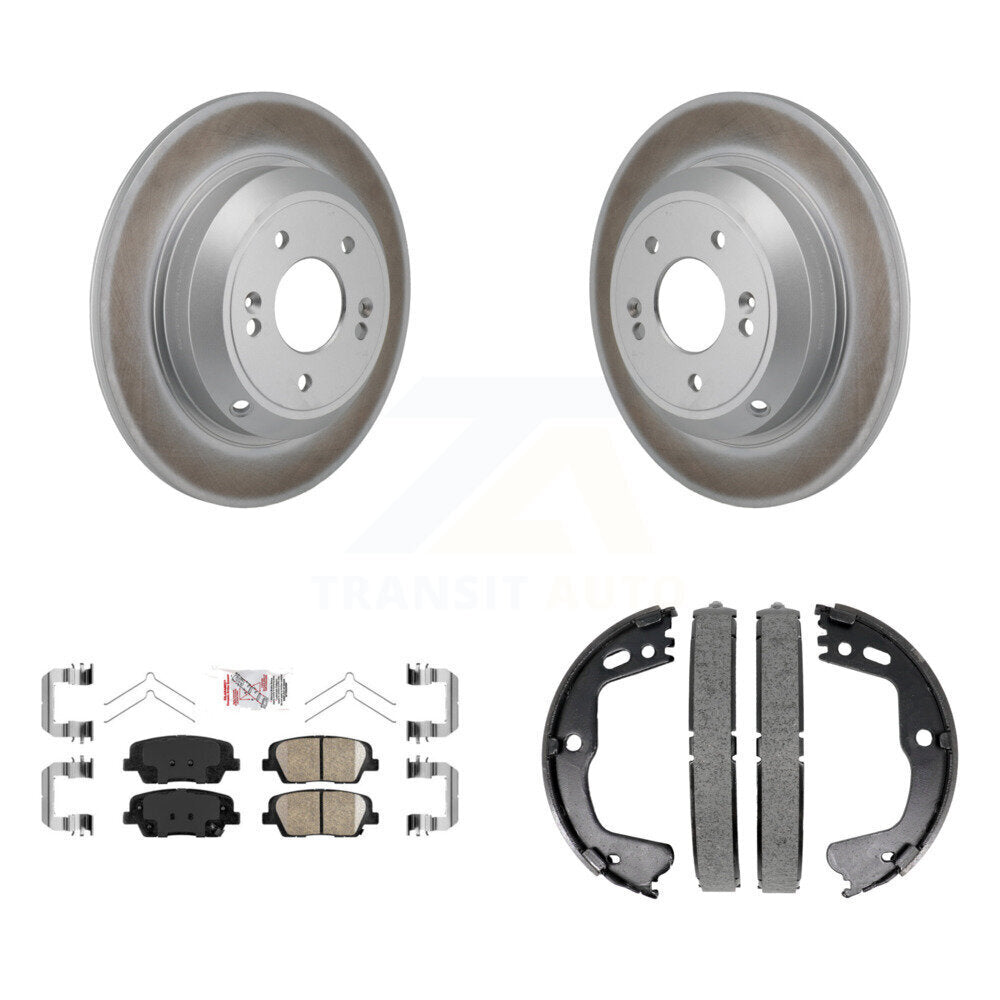 Transit Auto KGA-106833 Disc Brake Kit for 2018-2022 Genesis G70, Kia Stinger - Rear