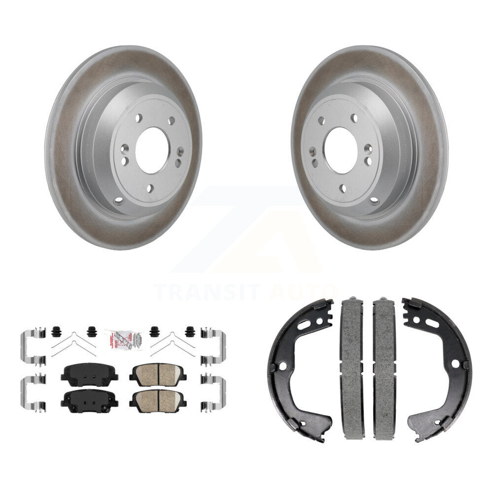 Transit Auto KGA-106834 Disc Brake Kit for 2018-2022 Genesis G70, Kia Stinger - Rear