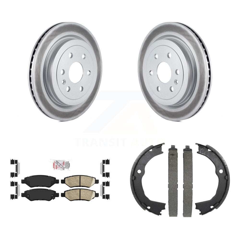 Transit Auto KGA-106835 Disc Brake Kit for 2010-2016 Cadillac SRX - Rear