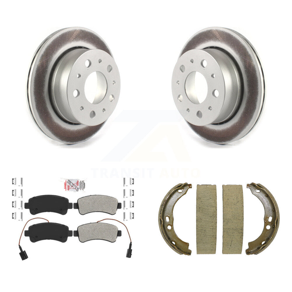 Transit Auto KGA-106838 Disc Brake Kit for 2014-2021 Ram ProMaster 1500, Ram ProMaster 2500, Ram ProMaster 3500 - Rear