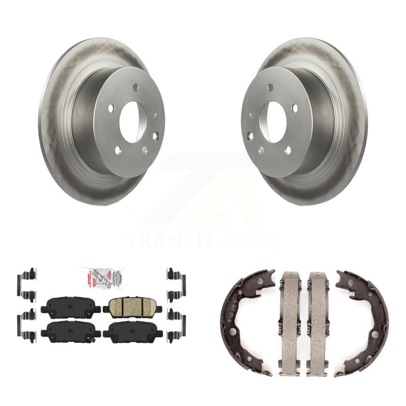 Transit Auto KGA-106843 Disc Brake Kit for 2007-2019 Nissan Juke, Nissan Sentra - Rear