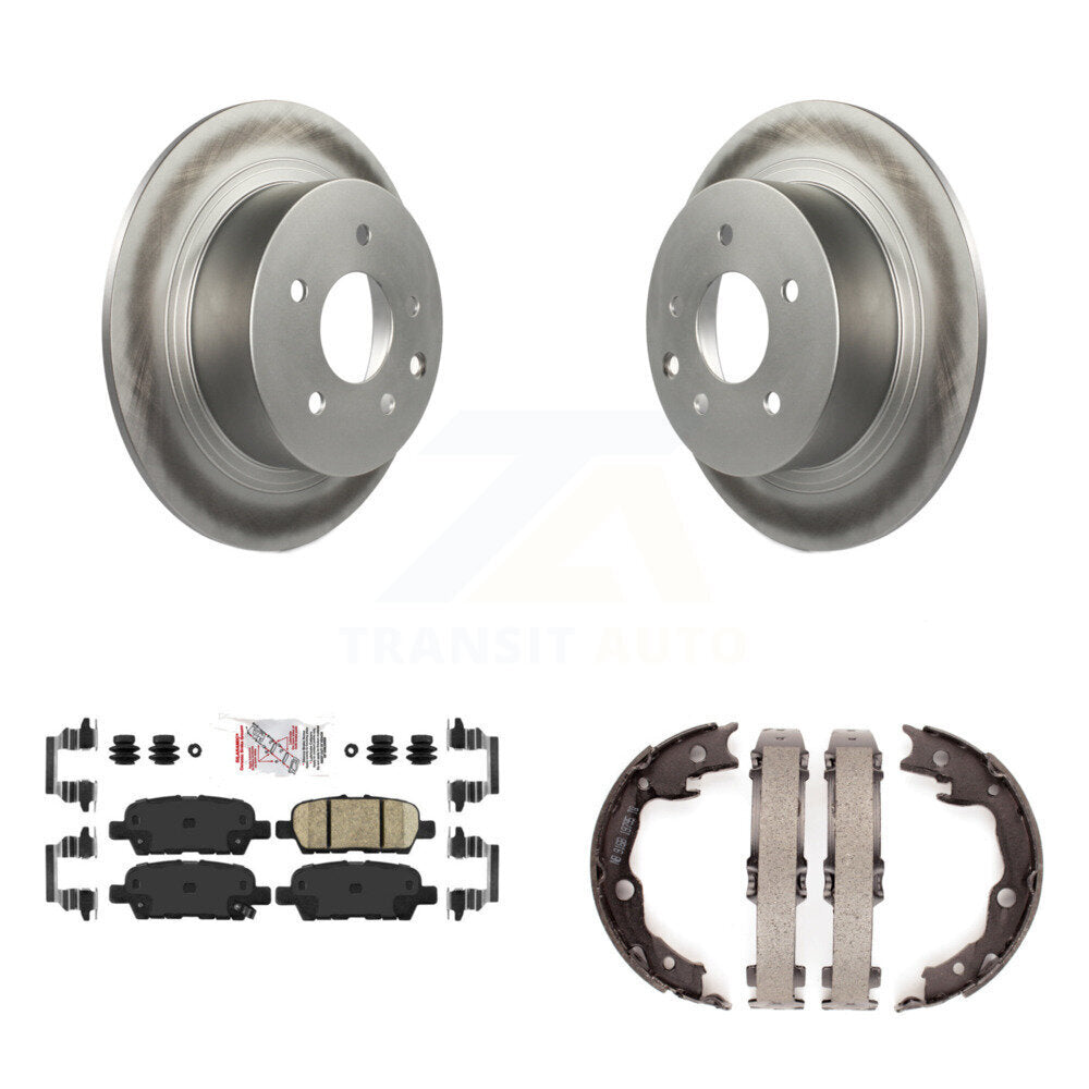 Transit Auto KGA-106844 Disc Brake Kit for 2007-2019 Nissan Juke, Nissan Sentra - Rear