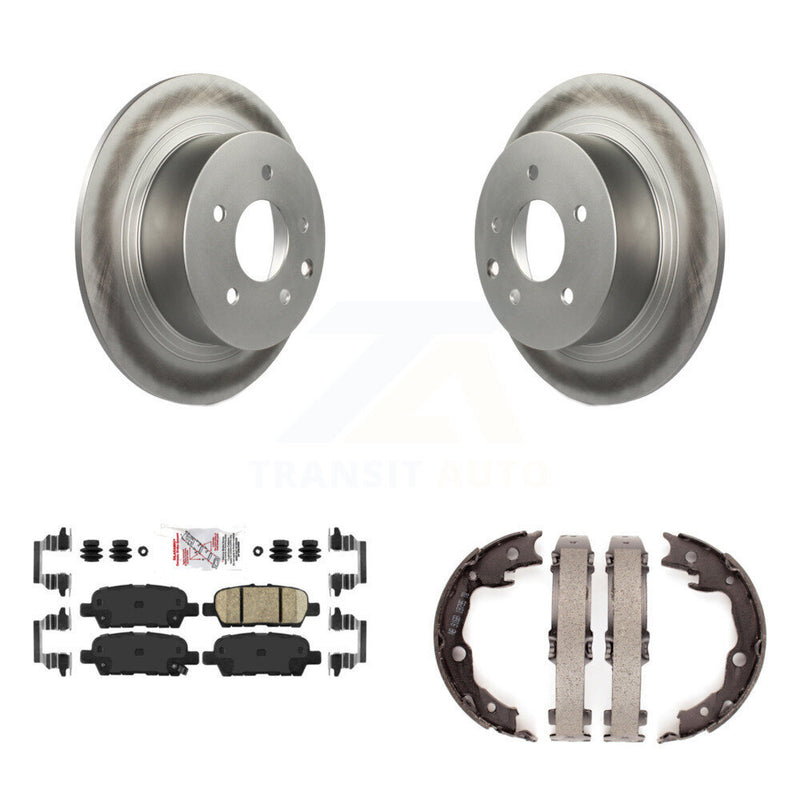 Transit Auto KGA-106844 Disc Brake Kit for 2007-2019 Nissan Juke, Nissan Sentra - Rear