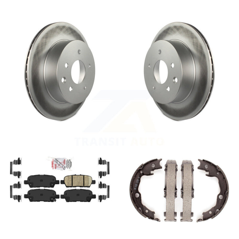 Transit Auto KGA-106845 Disc Brake Kit for 2008-2022 Nissan LEAF, Nissan Juke and More - Rear
