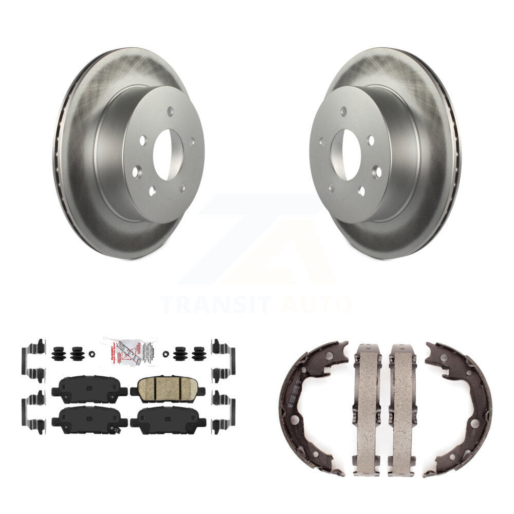 Transit Auto KGA-106846 Disc Brake Kit for 2008-2022 Nissan LEAF, Nissan Juke and More - Rear