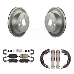 Transit Auto KGA-106846 Disc Brake Kit for 2008-2022 Nissan LEAF, Nissan Juke and More - Rear