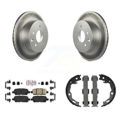 Transit Auto KGA-106848 Disc Brake Kit for 2014-2023 Nissan Rogue Sport, Nissan Rogue, Nissan Qashqai - Rear