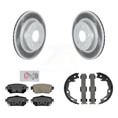 Transit Auto KGA-106849 Disc Brake Kit for 2018-2023 Nissan Rogue Sport, Nissan Qashqai, Nissan Rogue - Rear