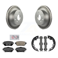 Transit Auto KGA-106852 Disc Brake Kit for 2019 Nissan Rogue Sport - Rear